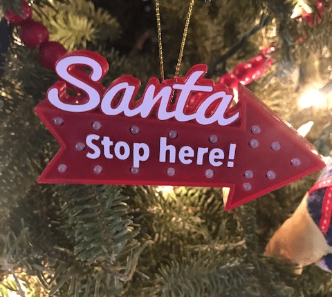 Santa damaged my roof