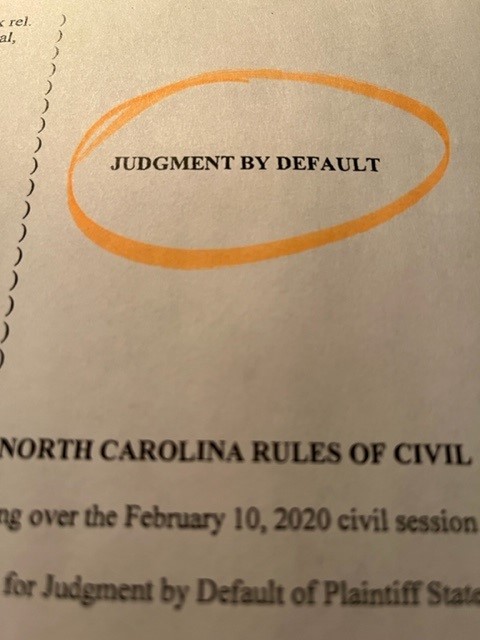 Default Judgment – What To Do