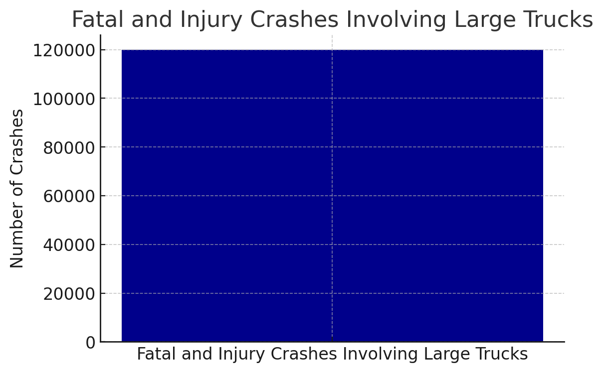 Fatal and Injury Crashes Involving Large Trucks