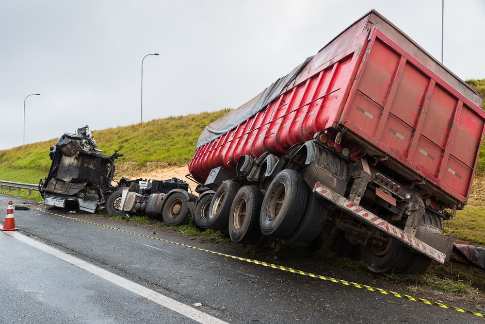 When a Truck Tire Blowout Causes a Crash